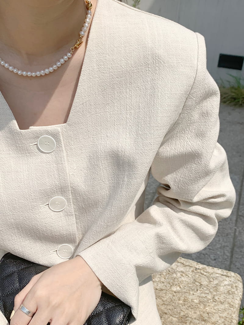 SEASON - Korean Children Fashion - #Kfashion4kids - Gold Fresh Water Pearl - 3