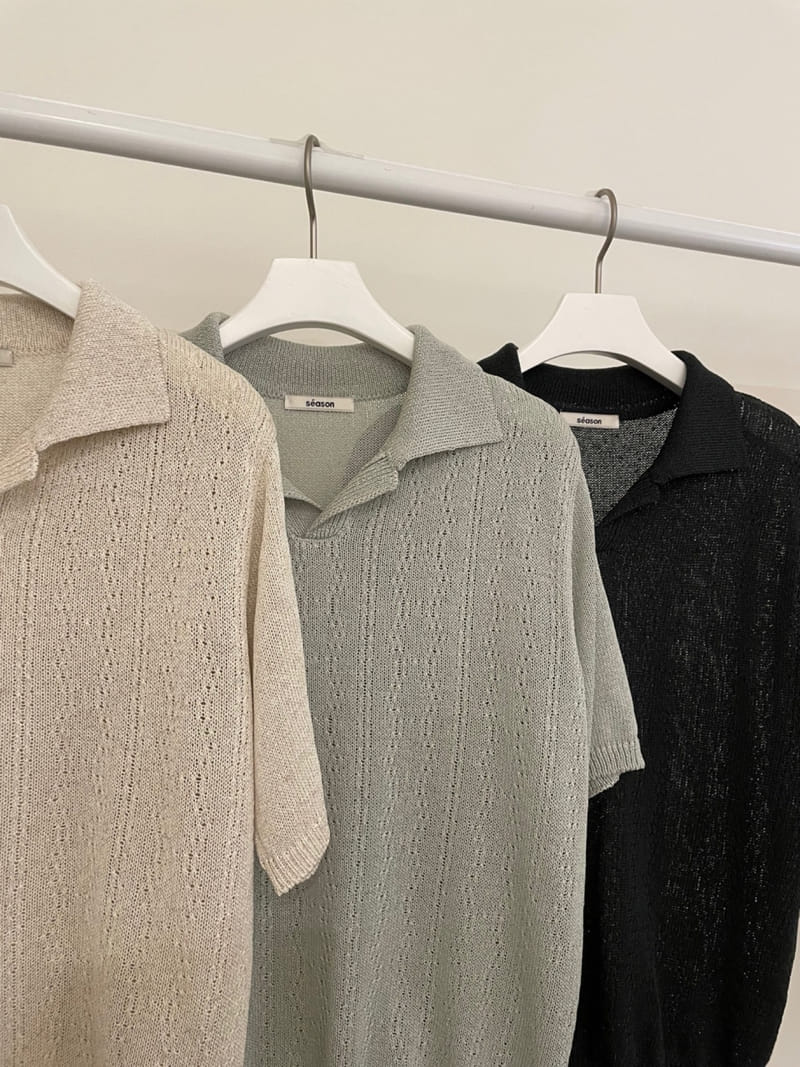 SEASON - Korean Children Fashion - #Kfashion4kids - Sleeveless Collar Knitwear - 2