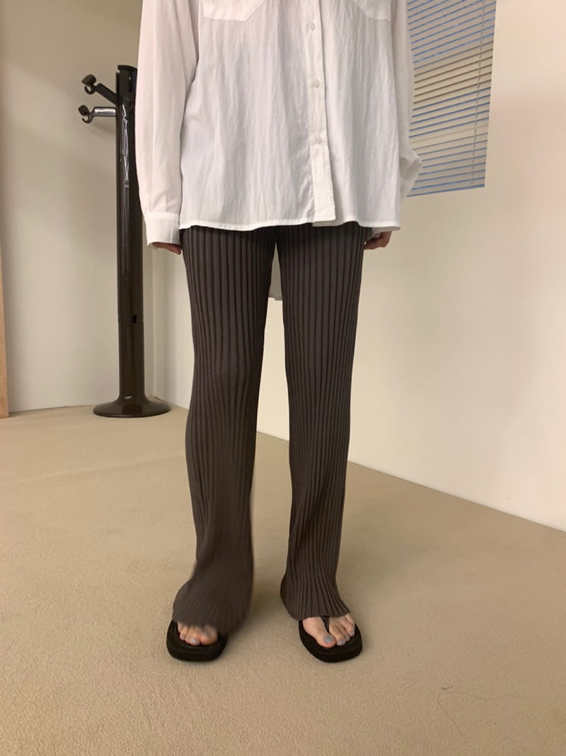 SEASON - Korean Children Fashion - #Kfashion4kids - Rib Knit Pants - 2