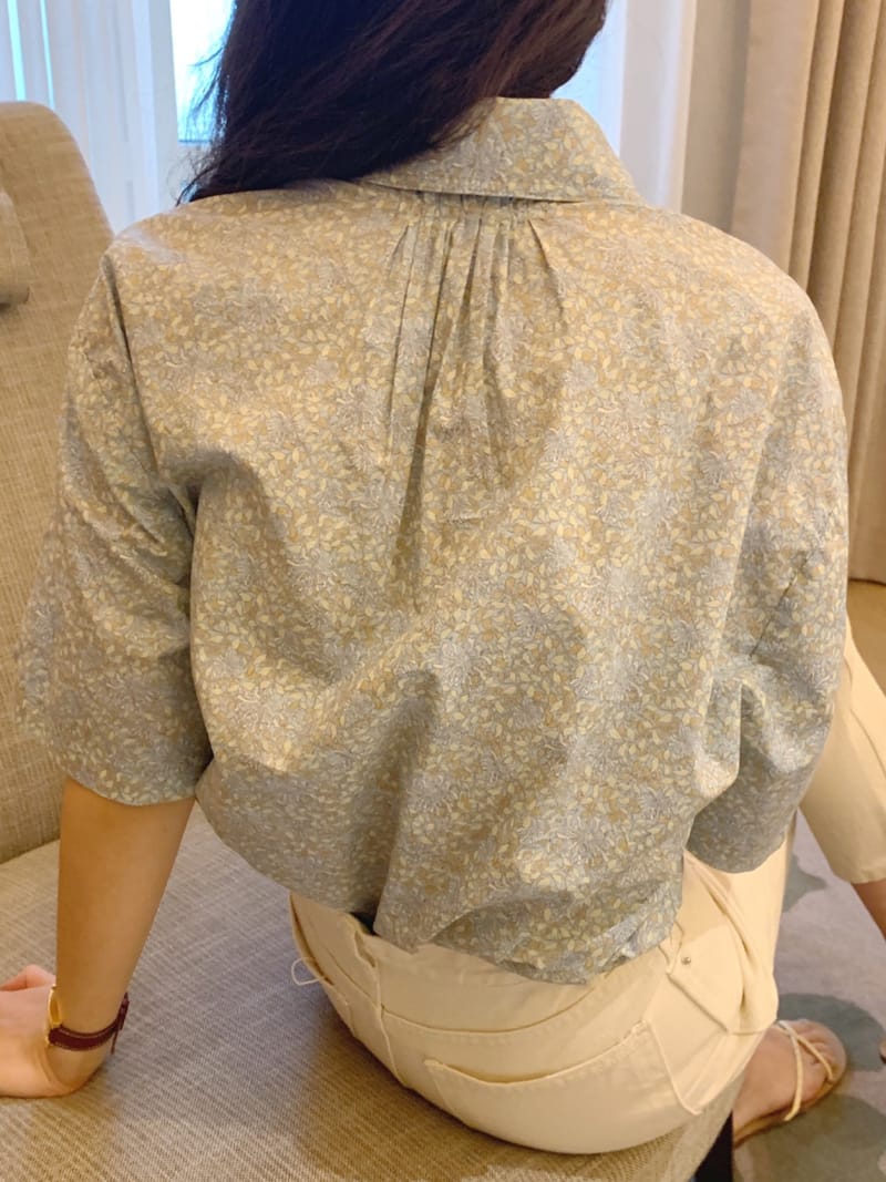 SEASON - Korean Children Fashion - #Kfashion4kids - Fine Flower Shirt - 3