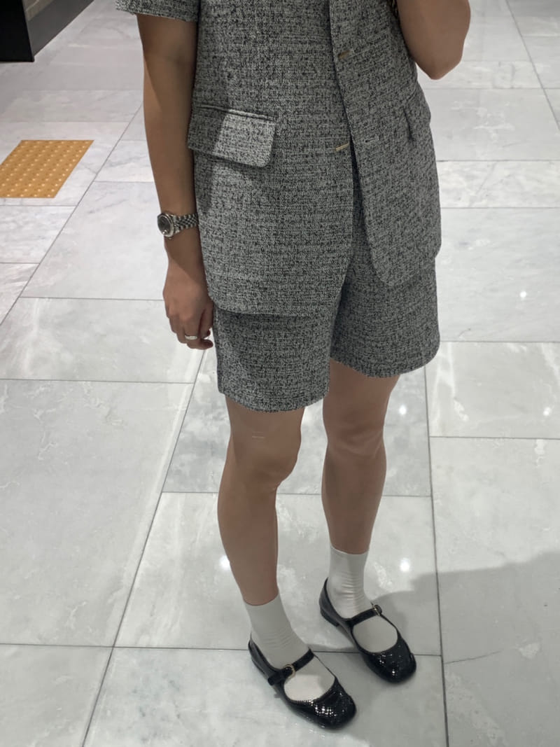 SEASON - Korean Children Fashion - #Kfashion4kids - Tweed Shorts - 3