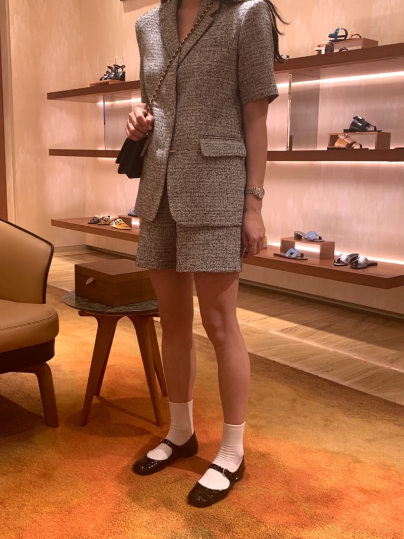 SEASON - Korean Children Fashion - #Kfashion4kids - Tweed Shorts - 4