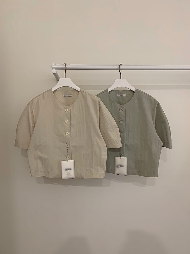 SEASON - Korean Children Fashion - #Kfashion4kids - Plan Puff Blouse - 4