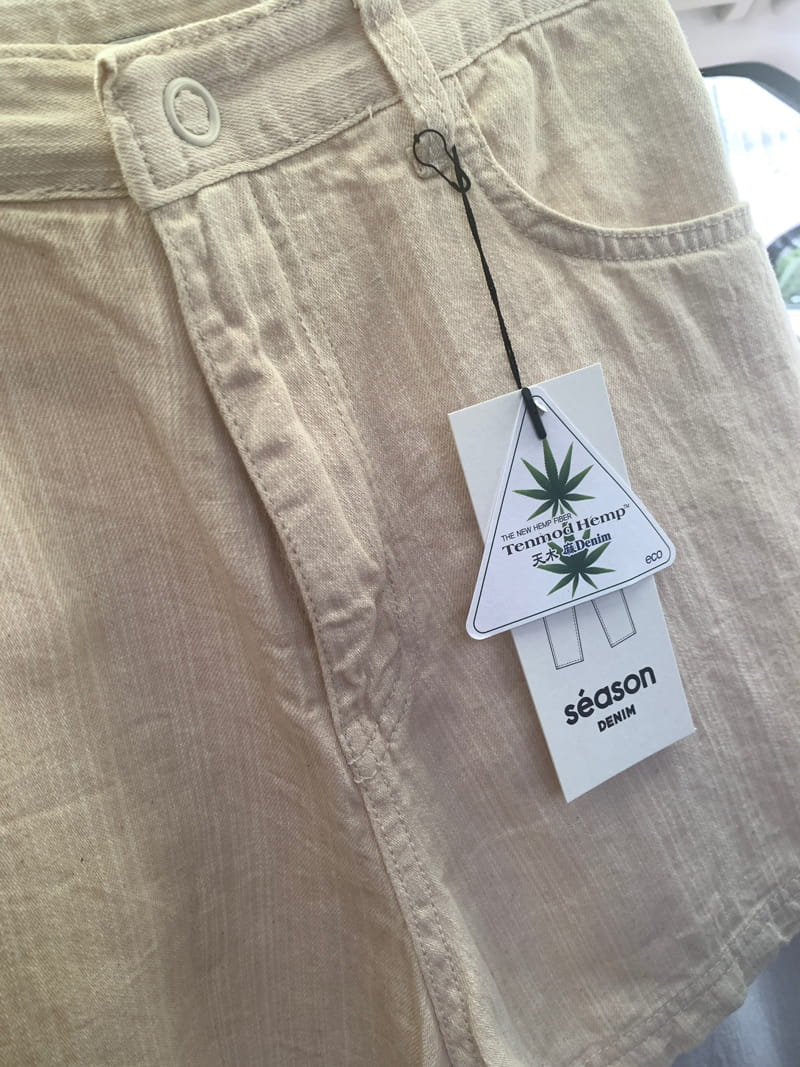 SEASON - Korean Children Fashion - #Kfashion4kids - Hempsa Denim Short - 2