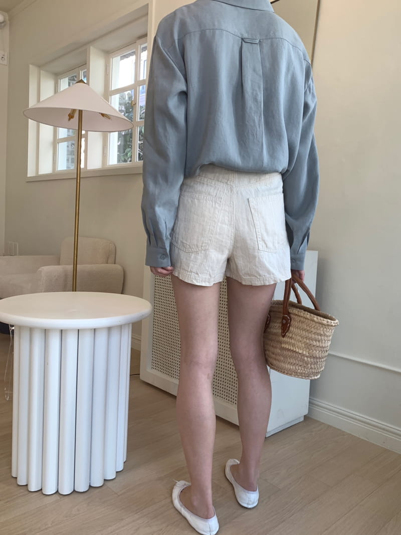 SEASON - Korean Children Fashion - #Kfashion4kids - Hempsa Denim Short - 4