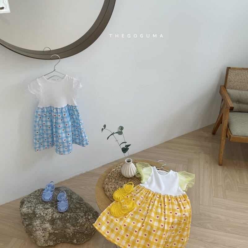 SHINSEAGE KIDS - Korean Children Fashion - #Kfashion4kids - Heart Check One-piece - 11