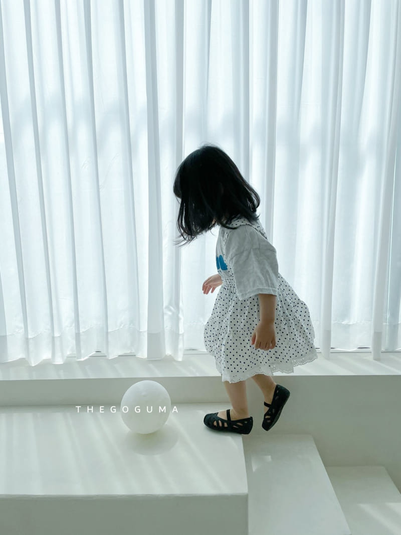 SHINSEAGE KIDS - Korean Children Fashion - #Kfashion4kids - Dot Dungarees Cancan Skirt - 6