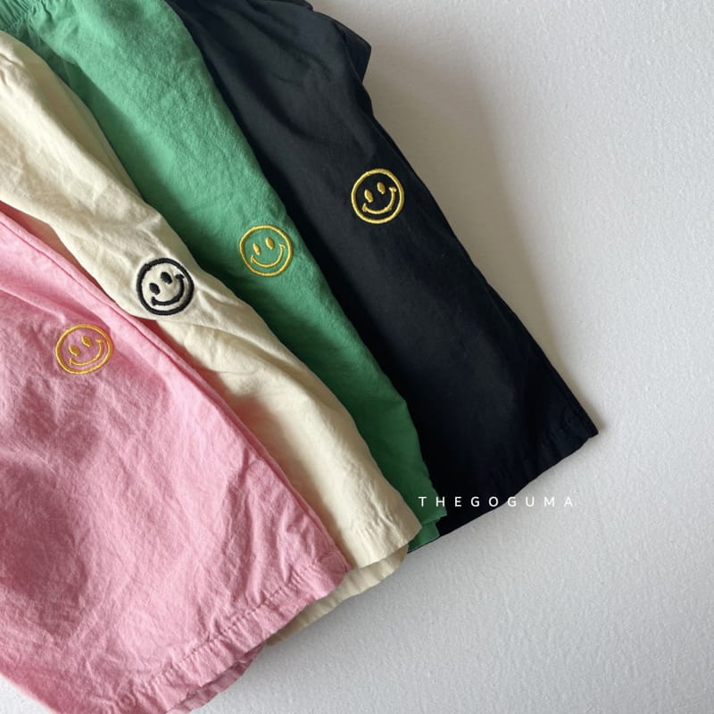 SHINSEAGE KIDS - Korean Children Fashion - #Kfashion4kids - Smile Emboridery Shorts - 11