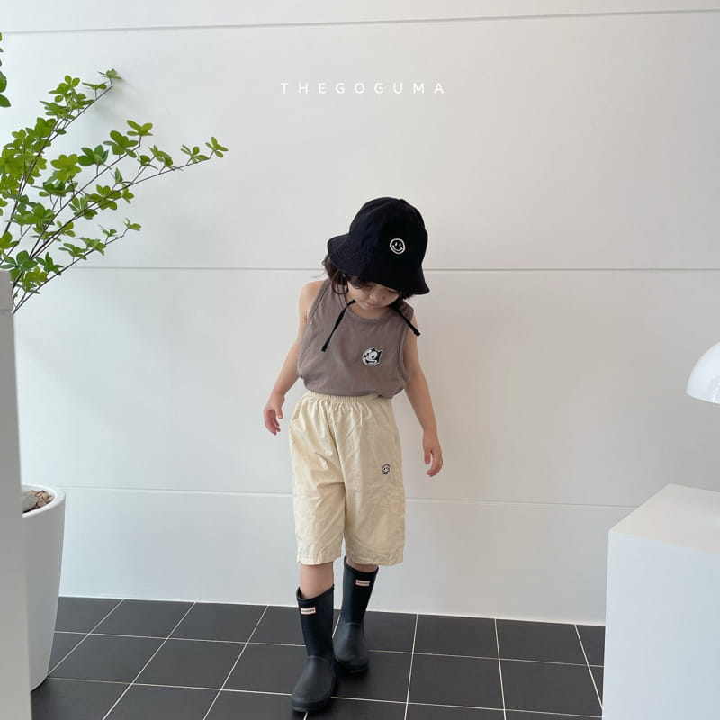 SHINSEAGE KIDS - Korean Children Fashion - #Kfashion4kids - Smile Emboridery Shorts - 9