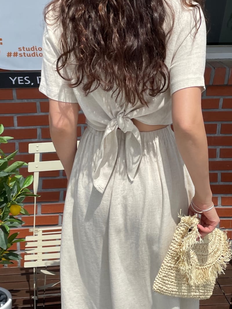 STAY - Korean Children Fashion - #Kfashion4kids - Button Slit One-piece