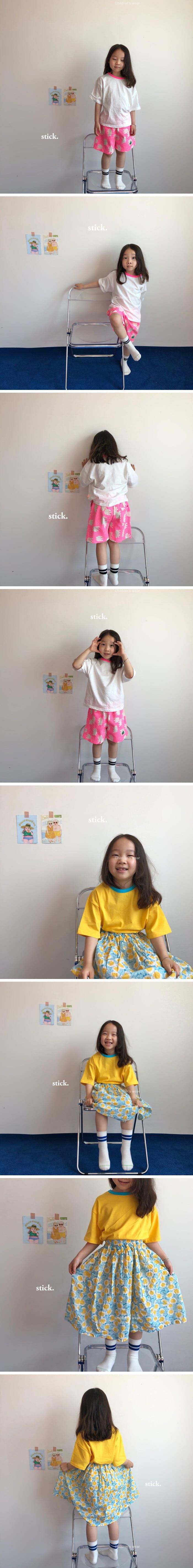 STICK - Korean Children Fashion - #Kfashion4kids - Ground Tee