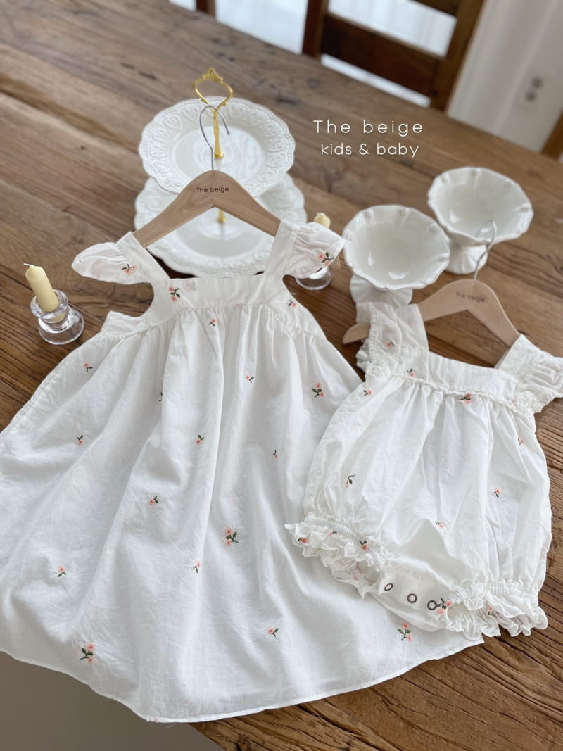 THE BEIGE - Korean Children Fashion - #Kfashion4kids - Embroidery One-piece - 12