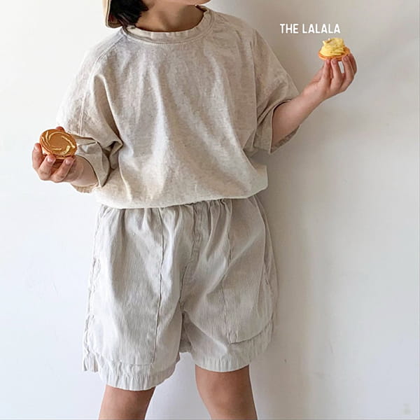 THE LALALA - Korean Children Fashion - #Kfashion4kids - Fin Stripes Shorts