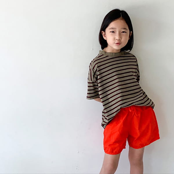 THE LALALA - Korean Children Fashion - #Kfashion4kids - Two And Tee Stripes Tee