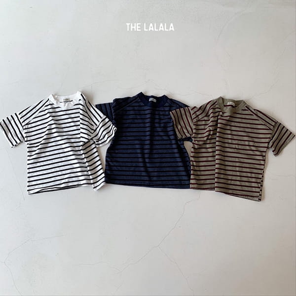 THE LALALA - Korean Children Fashion - #Kfashion4kids - Two And Tee Stripes Tee - 3