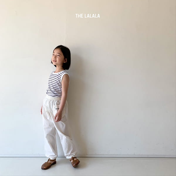 THE LALALA - Korean Children Fashion - #Kfashion4kids - Here Embroidery Jogger Pants 1+1 - 7