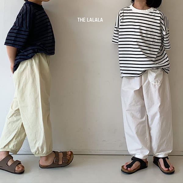 THE LALALA - Korean Children Fashion - #Kfashion4kids - Here Embroidery Jogger Pants 1+1 - 9