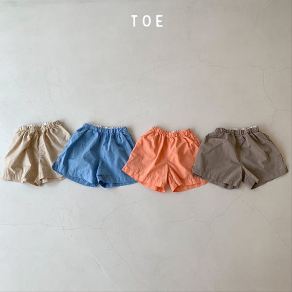 TOE - Korean Children Fashion - #Kfashion4kids - Poplin Summer Shorts - 2