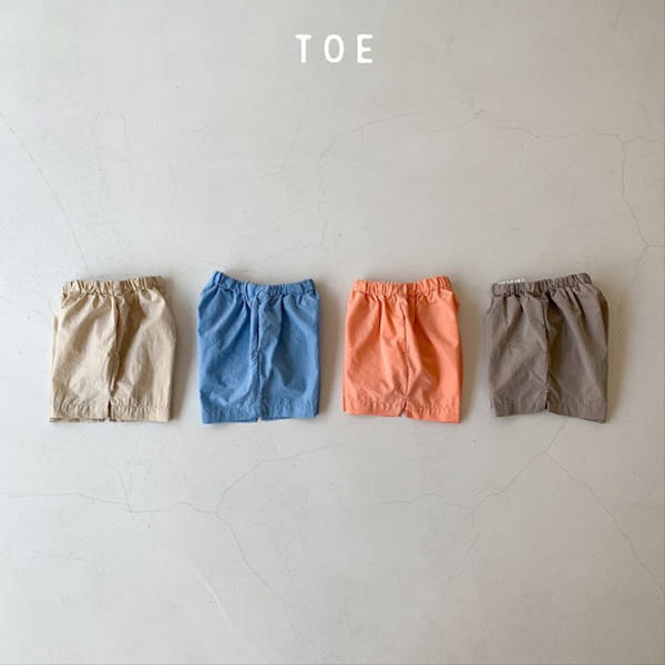TOE - Korean Children Fashion - #Kfashion4kids - Poplin Summer Shorts - 3