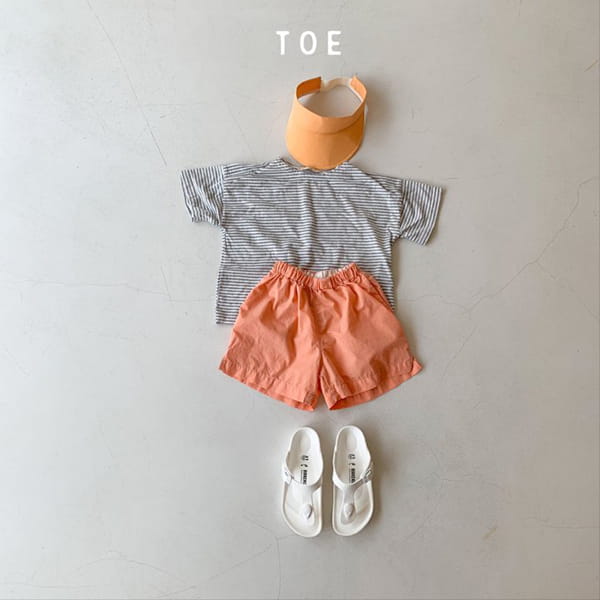 TOE - Korean Children Fashion - #Kfashion4kids - Poplin Summer Shorts - 5