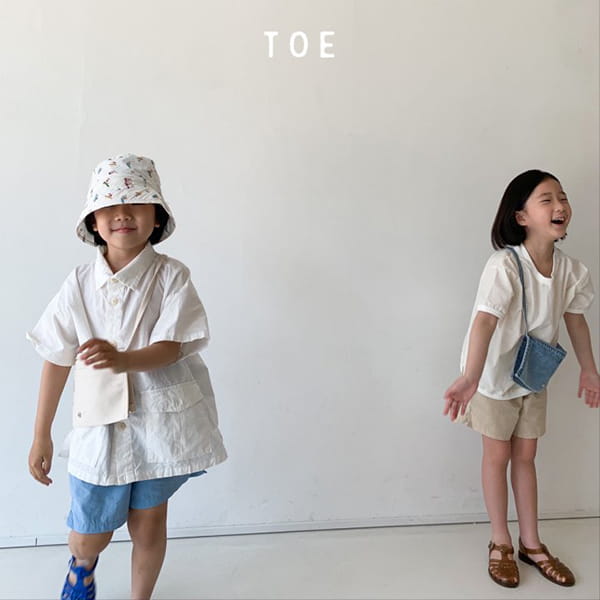 TOE - Korean Children Fashion - #Kfashion4kids - Poplin Summer Shorts - 7