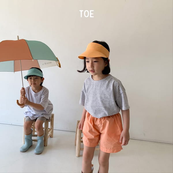 TOE - Korean Children Fashion - #Kfashion4kids - Poplin Summer Shorts - 8