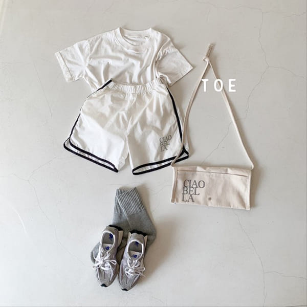 TOE - Korean Children Fashion - #Kfashion4kids - Neck Ribbed Tee - 3