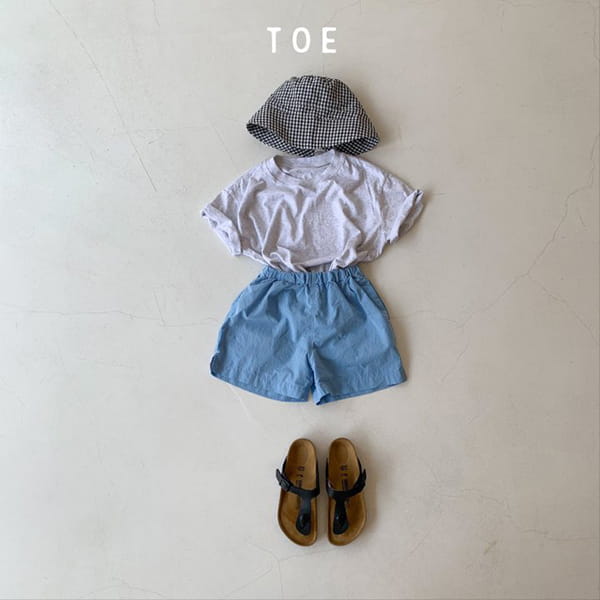 TOE - Korean Children Fashion - #Kfashion4kids - Neck Ribbed Tee - 4