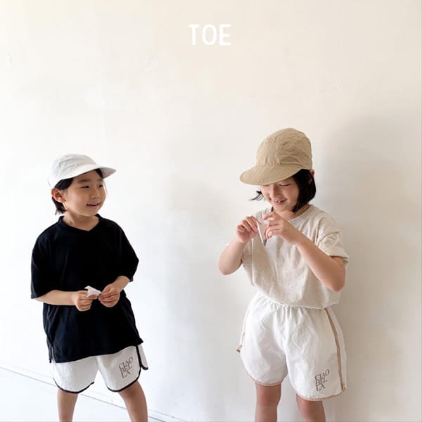 TOE - Korean Children Fashion - #Kfashion4kids - Neck Ribbed Tee - 5