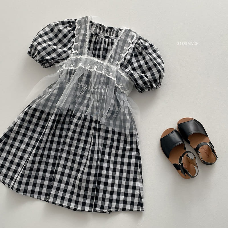 VIVID I - Korean Children Fashion - #Kfashion4kids - Bustier One-piece Set - 3