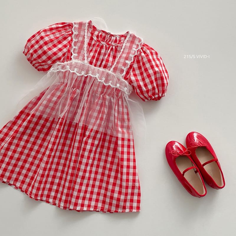 VIVID I - Korean Children Fashion - #Kfashion4kids - Bustier One-piece Set - 8