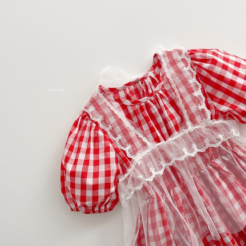 VIVID I - Korean Children Fashion - #Kfashion4kids - Bustier One-piece Set - 9