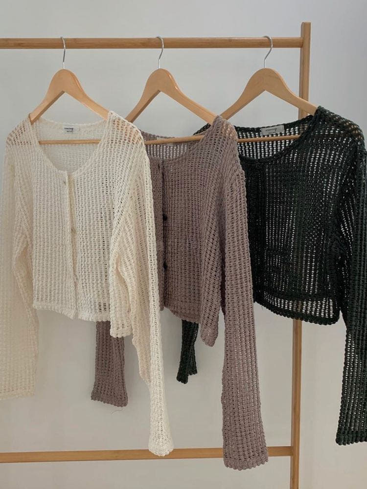 WEARING - Korean Children Fashion - #Kfashion4kids - Reco Knit Cardigan - 4