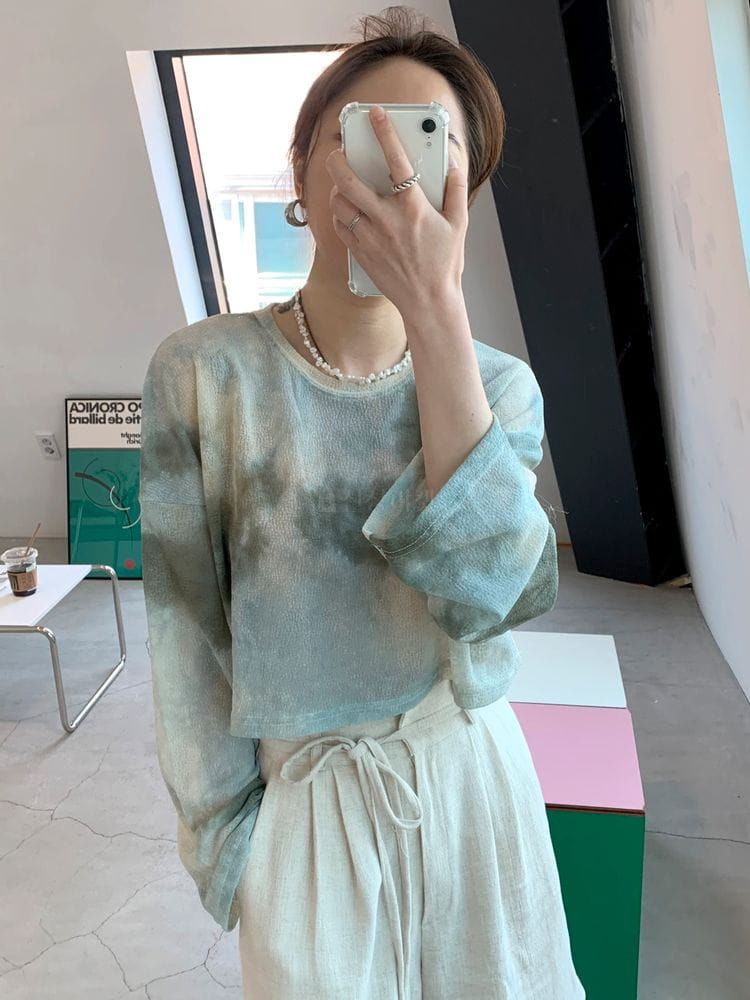 WEARING - Korean Children Fashion - #Kfashion4kids - Ash Crop Tee - 2