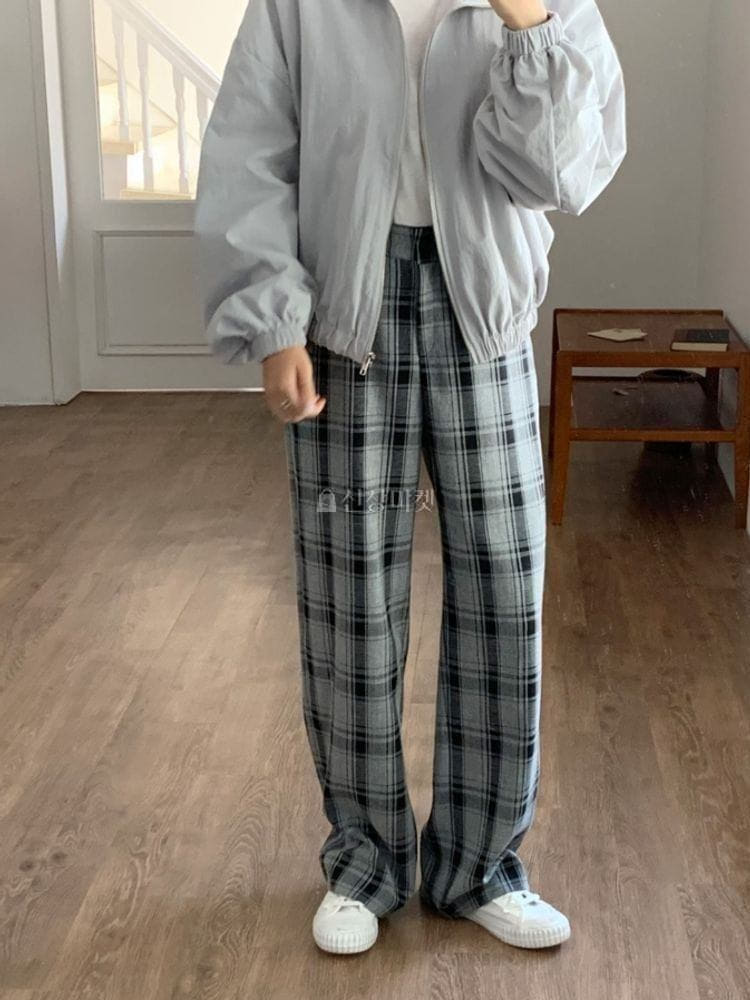 WEARING - Korean Children Fashion - #Kfashion4kids - Linda Check Slacks