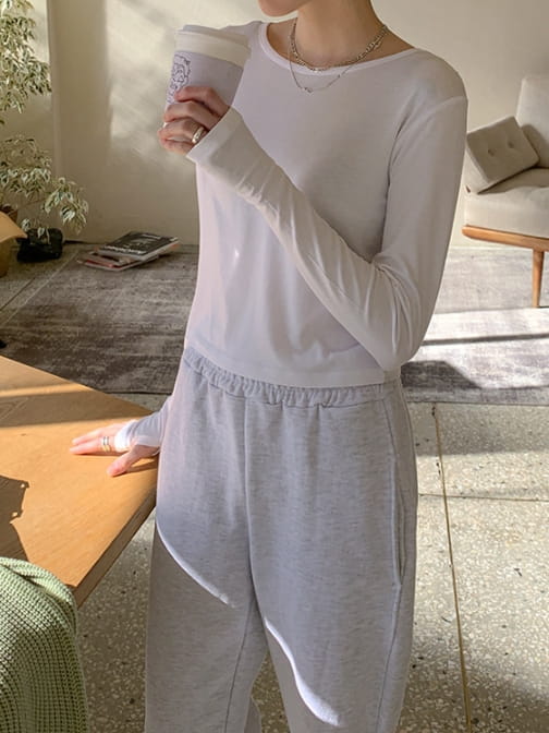 WEARING - Korean Children Fashion - #Kfashion4kids - Warmer Long Sleeve Tee - 2