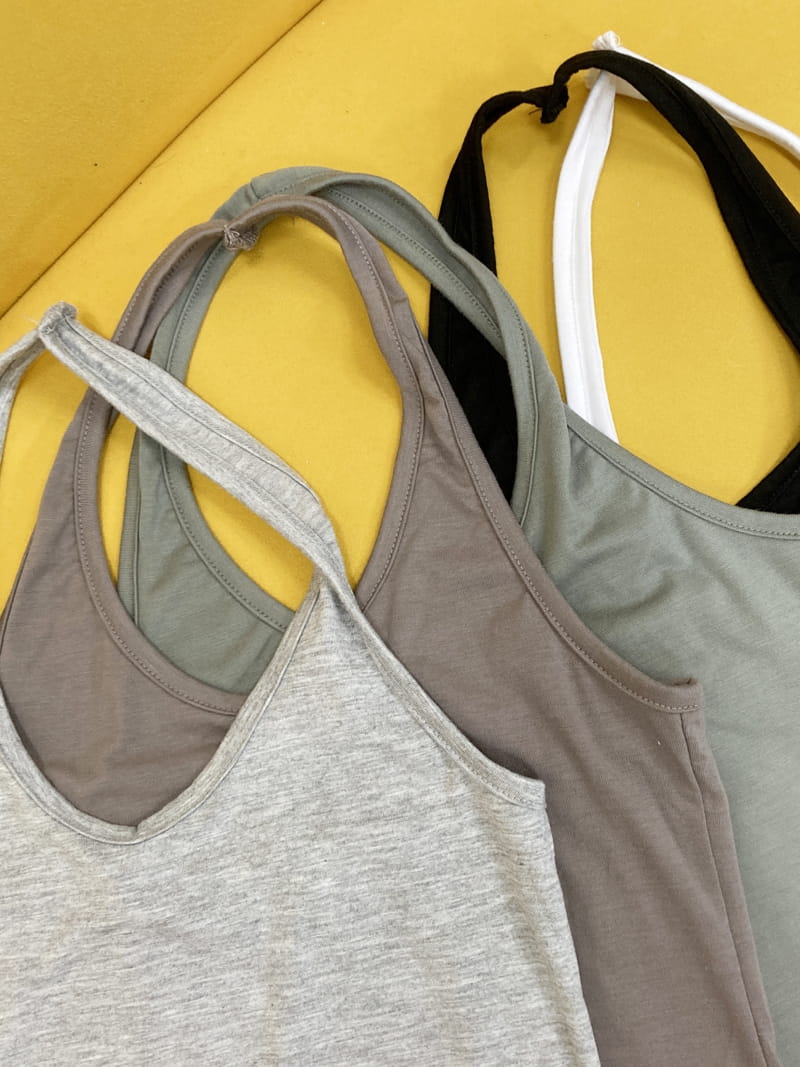 WEARING - Korean Children Fashion - #Kfashion4kids - Halter Strap Sleeveless - 3