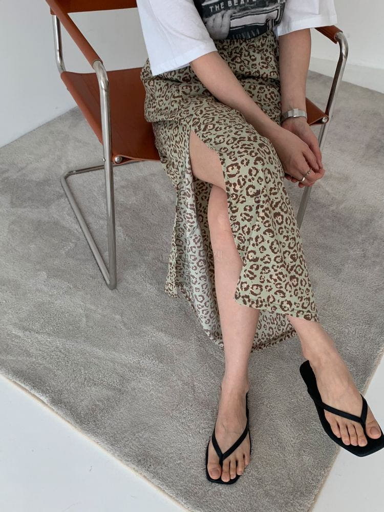 WEARING - Korean Children Fashion - #Kfashion4kids - Leopard Skirt