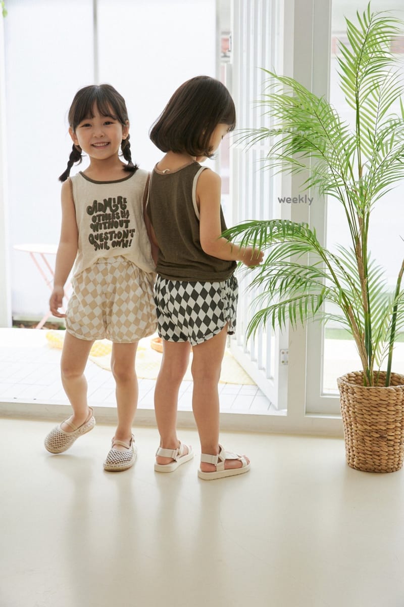 WEEKLY - Korean Children Fashion - #Kfashion4kids - Triangle Rappa Shorts - 4