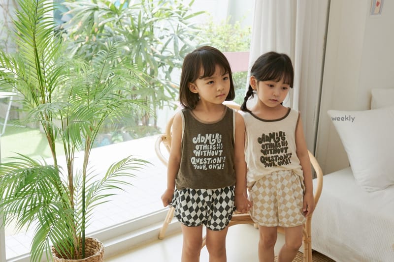 WEEKLY - Korean Children Fashion - #Kfashion4kids - Triangle Rappa Shorts - 7