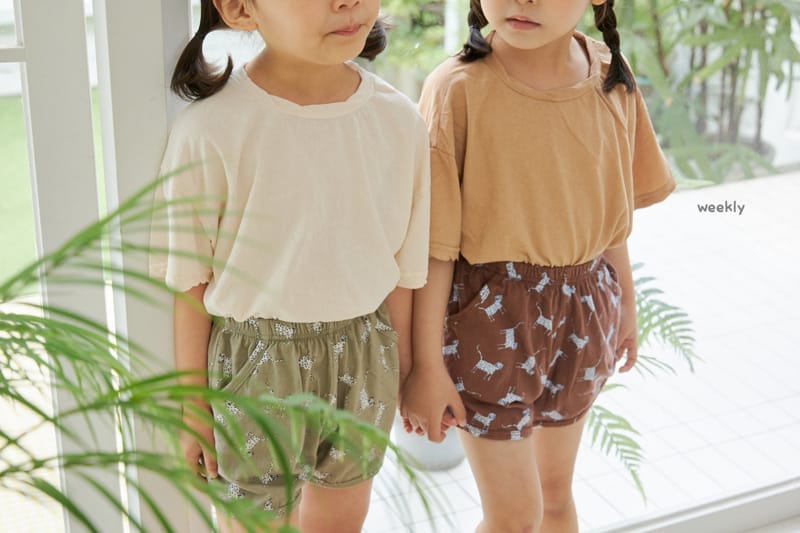 WEEKLY - Korean Children Fashion - #Kfashion4kids - Cheetah Shorts - 3