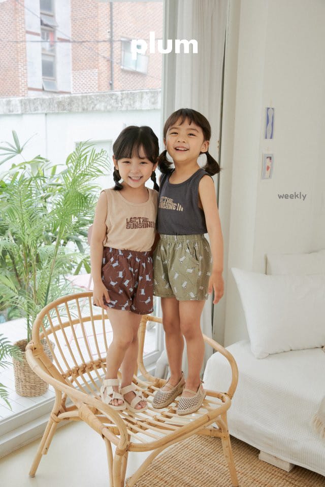 WEEKLY - Korean Children Fashion - #Kfashion4kids - Sunshine Sleeveless Tee - 8