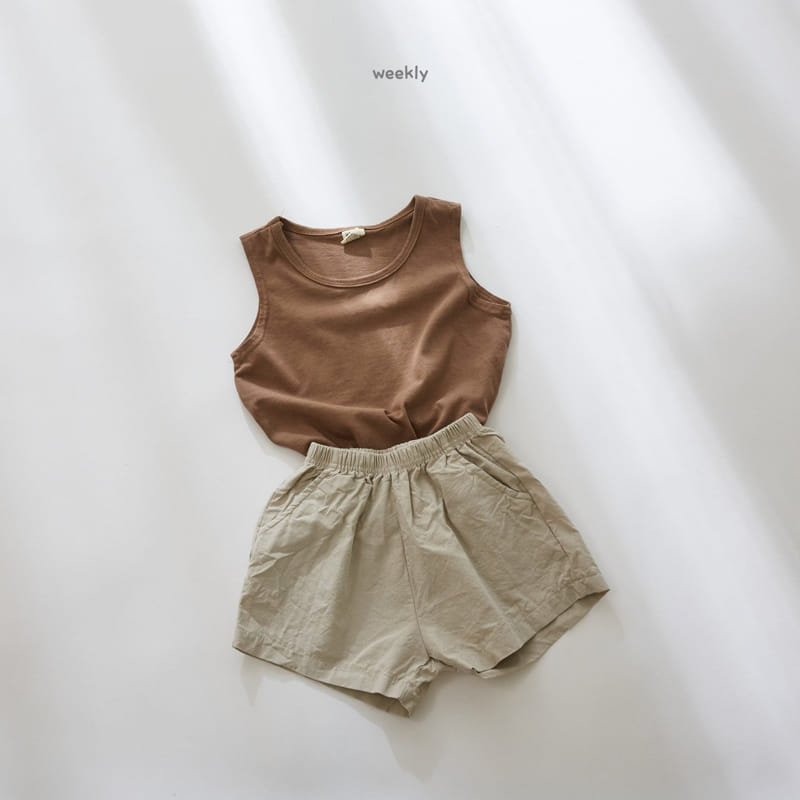 WEEKLY - Korean Children Fashion - #Kfashion4kids - Holic Top Bottom Set - 2