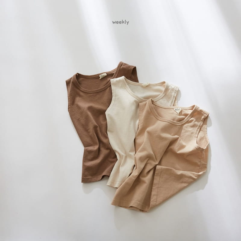 WEEKLY - Korean Children Fashion - #Kfashion4kids - Holic Top Bottom Set - 4
