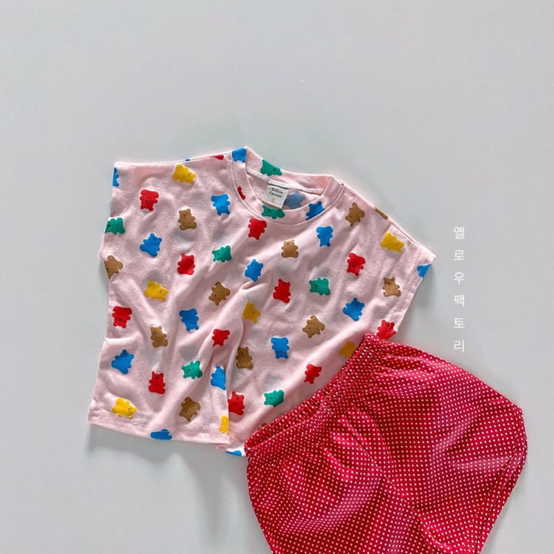 YELLOW FACTORY - Korean Children Fashion - #Kfashion4kids - Jelly Bear Easywear - 11