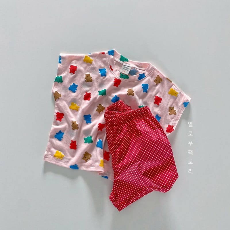 YELLOW FACTORY - Korean Children Fashion - #Kfashion4kids - Jelly Bear Easywear - 5