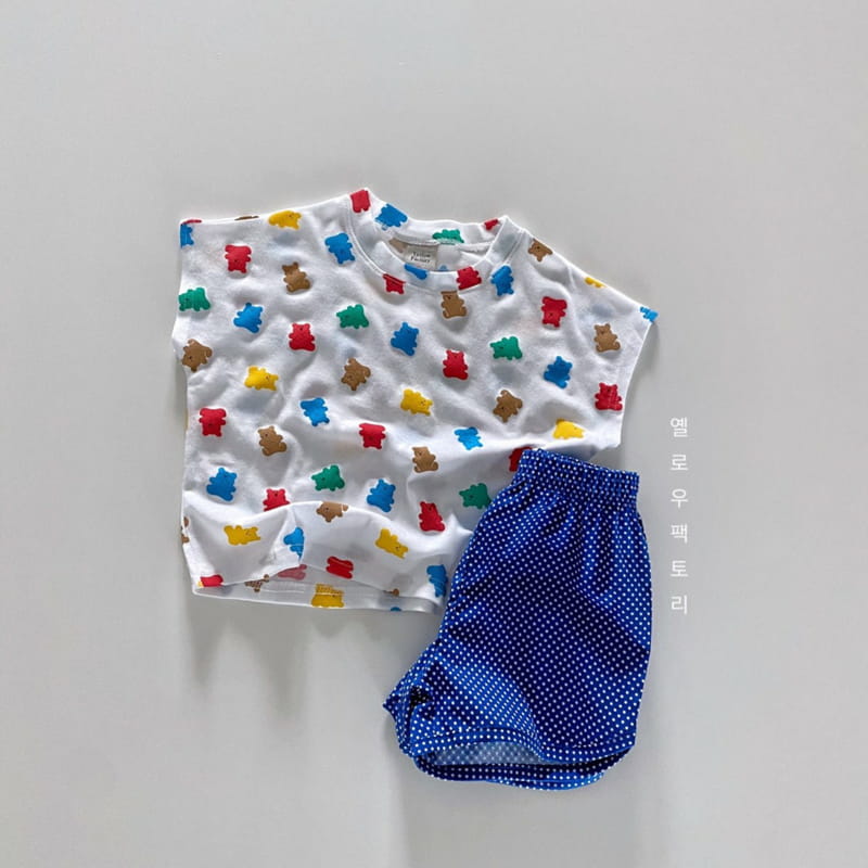 YELLOW FACTORY - Korean Children Fashion - #Kfashion4kids - Jelly Bear Easywear - 8