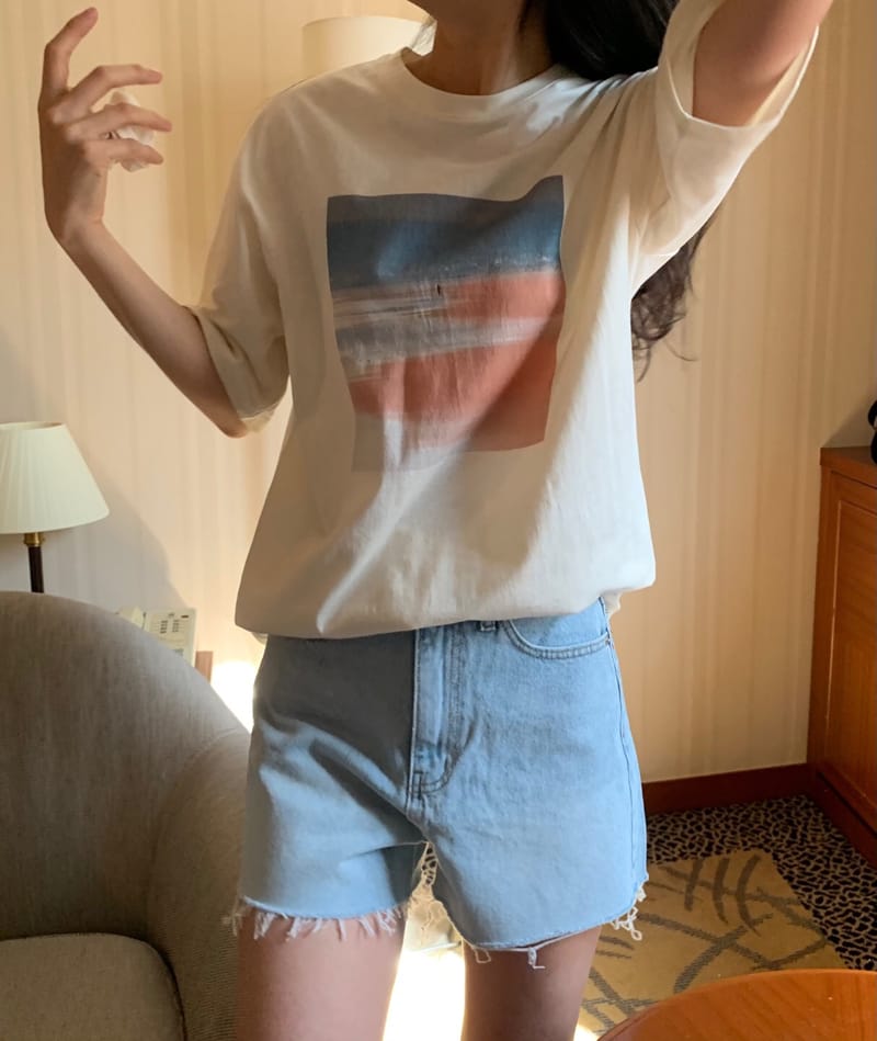 YES I LIKE YOU - Korean Children Fashion - #Kfashion4kids - Beach Tee - 4