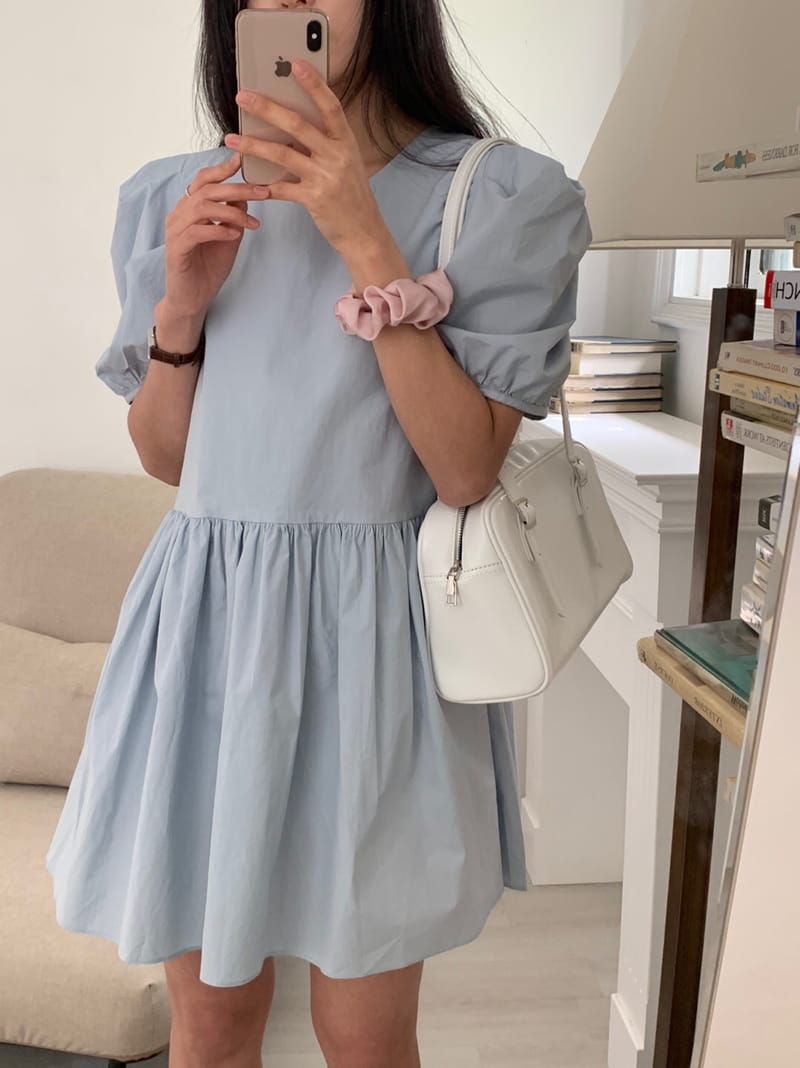 YES I LIKE YOU - Korean Children Fashion - #Kfashion4kids - Puff Mini One-piece - 3
