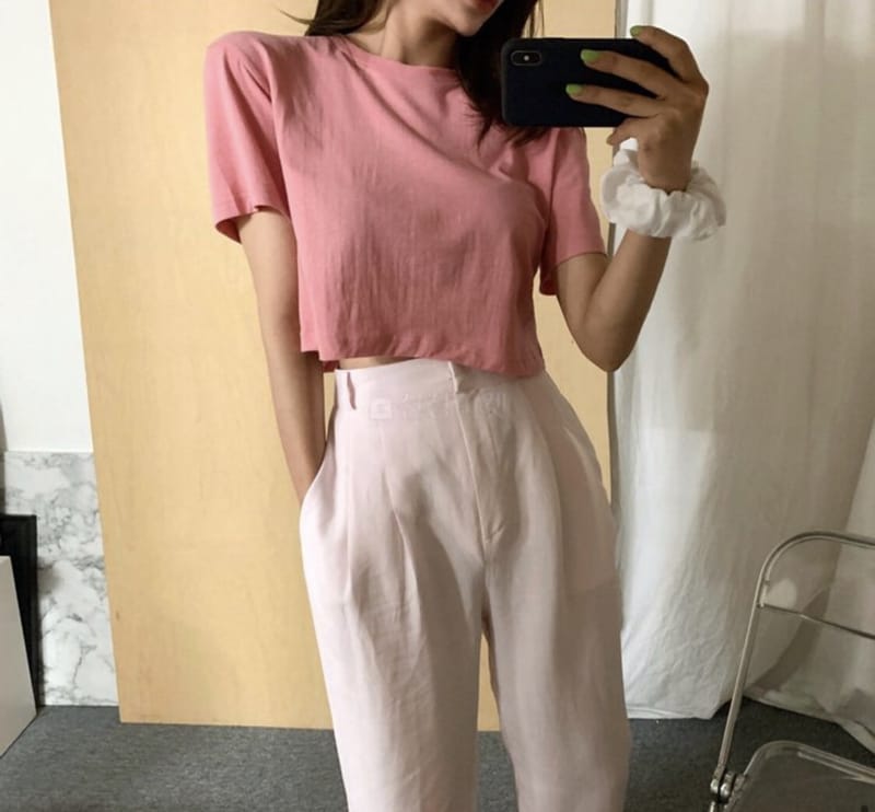 YES I LIKE YOU - Korean Children Fashion - #Kfashion4kids - Crop Tee - 2